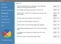Виправлення помилок Windows 10 за допомогою програми FixWin помилок