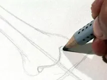 лицето Начертайте нарисувате