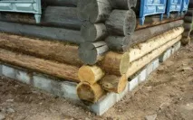 Як закладати щілини в колодах причини появи, матеріали для закладення тріщин в колодах зрубу, колодах