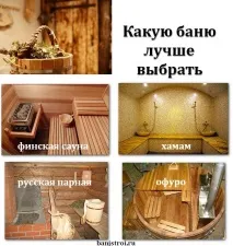 Яку лазню краще вибрати для будівництва на дачі, Будівництво лазні будівництва