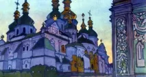 Кирилиця, Три українські Софійські собори собори