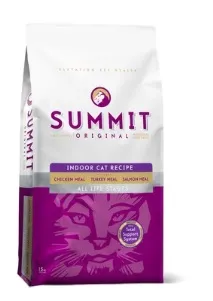 Корм Summit holistic для кошенят та котів три види м’яса з курчам, лососем та індичкою, Original 3 summit