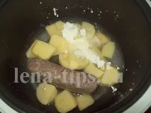 Купати з картоплею в мультиварці (рецепт з фото), Смачні рецепти з фотографіями купати