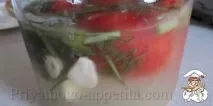 Леко осолени домати осолени