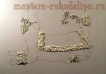 Майстер-клас з розпису Декоративне панно - Царівна-кішка царівна-кішка