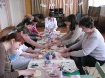 Майстер-клас з ліплення із солоного тіста «Щастя своїми руками» ліплення