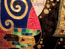 Майстер-клас з розпису Декоративне панно - Царівна-кішка царівна-кішка