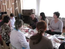 Майстер-клас з ліплення із солоного тіста «Щастя своїми руками» солоного