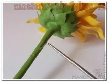 Майстер-клас з керамічної флористики Соняшник флористики