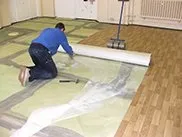 Методи та порядок укладання лінолеуму, способи влаштування швів порядок