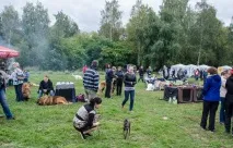 Наша перша виставка собак, The Блог виставка