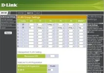 Налаштування VLAN на комутаторі D-Link DIR-100 vlan switch комутаторі
