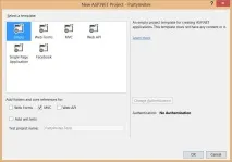 MVC 5, Структура проекту Framework