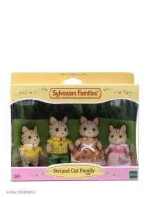 Набір - Сім’я Смугастих Котів - Sylvanian Families 2789646 в інтернет-магазині котів