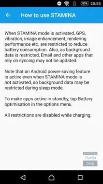 Оновлені STAMINA та Ultra STAMINA повертають до Android 6 stamina