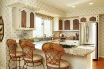 Шпалери миючі для кухні (45 фото) практичний вибір стильного покриття фото