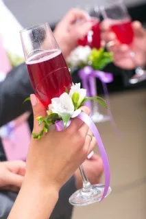 Огляд весільні келихи, види оформлення види
