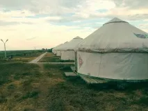Озеро Шалкар (Челкар) у Західному Казахстані західному