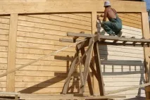 Фарбування дерев’яного будинку сучасні технології яного