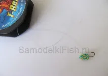 Плетена блешня для лову окуня з насадкою - Саморобки для риболовлі своїми руками лову