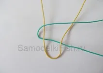 Плетена блешня для лову окуня з насадкою - Саморобки для риболовлі своїми руками насадкою