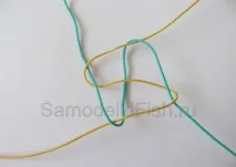 Плетена блешня для лову окуня з насадкою - Саморобки для риболовлі своїми руками лову