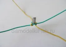 Плетена блешня для лову окуня з насадкою - Саморобки для риболовлі своїми руками плетена
