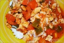 Рецепт Гуляш, мініатюрний у кетчупі кетчупі