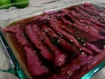 Рецепт Домашнє в’ялене м’ясо (Beef Jerky) в домашніх умовах домашнє