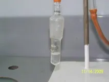 нивото водата водата бюретата