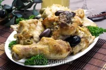 Рецепт курки з цибулею та оливками з фото на рецепт