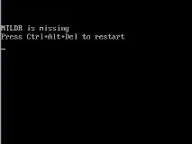 Помилка NTLDR is missing - що робити missing