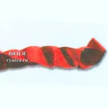 Троянда плісирована зі стрічок своїми руками троянда