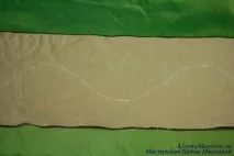 Шарф із шифону із залишків тканин шарф