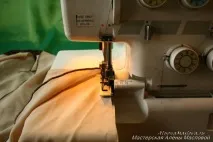 Шарф із шифону із залишків тканин шифону