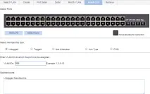Switch HP - Налаштування VLAN (веб-інтерфейс) порт