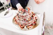 Весільний торт фото весільний