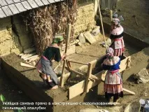 глина пясък къща