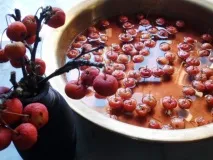 както обикновено вряща вода