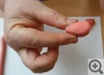 Ліпимо з пластиліну смішного песика пластиліну