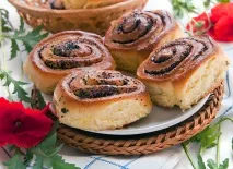 Булочки з маком рецепт з дріжджовим тестом булочки