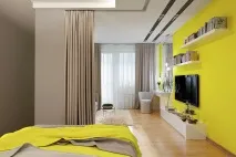 едностаен интериорът