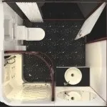 Душові кабіни в маленьких ваннах, переваги, недоліки, які бувають, функції, фото кабіни