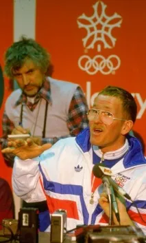 Едді Орел як англійський штукатур потрапив на Олімпійські ігри англійський