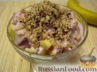Фруктові салати, Страви з бананів, рецепти з фото на 120 рецептів бананів