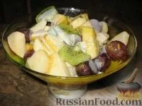 Фруктові салати, Страви з бананів, рецепти з фото на 120 рецептів бананів