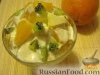 Фруктові салати, Страви з бананів, рецепти з фото на 120 рецептів страви