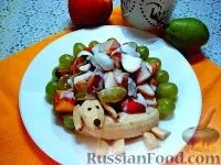 Фруктові салати, Страви з бананів, рецепти з фото на 120 рецептів бананів
