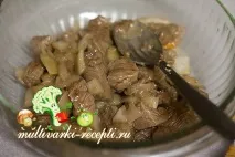 Яловичина з картоплею в мультиварці рецепт приготування картоплею