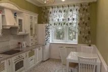 Готові штори для кухні (56 фото) моделі кухонних фіранок, комплект - штори та скатертина. готові